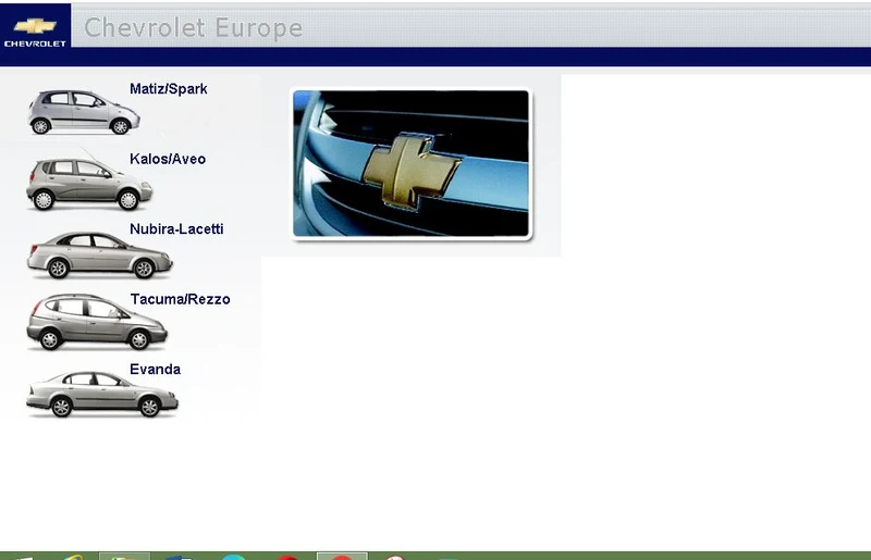 manuels d'atelier Chevrolet Europe Daewoo tous modèles