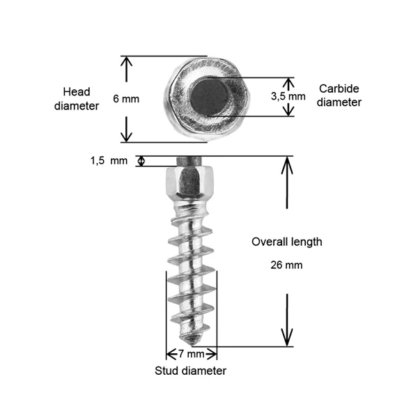 IGrip Tire Studs ST25 (097734)
