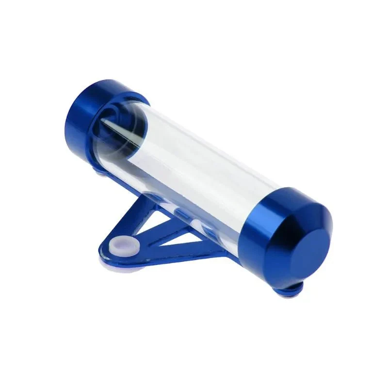 Support vignette assurance moto tube - Bleu