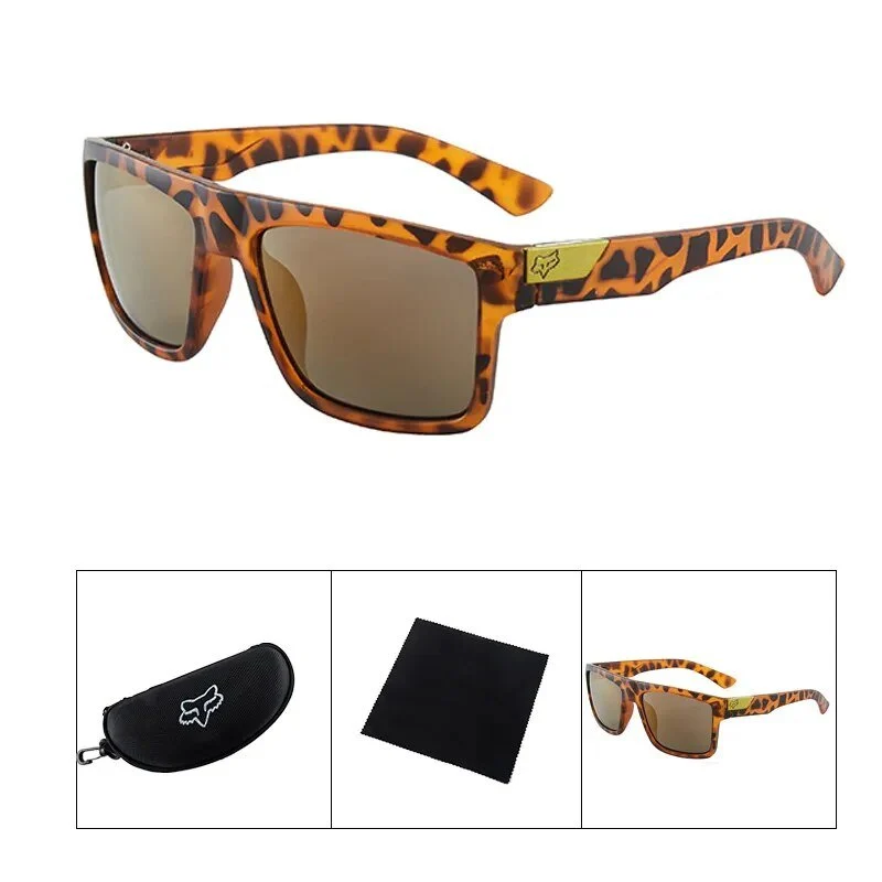 Lunette de soleil moto carré - Style Fox sauvage