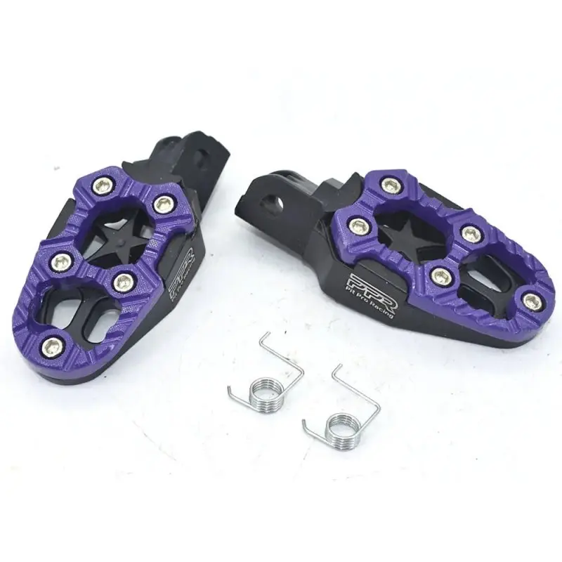 Cale pied moto universel - Violet