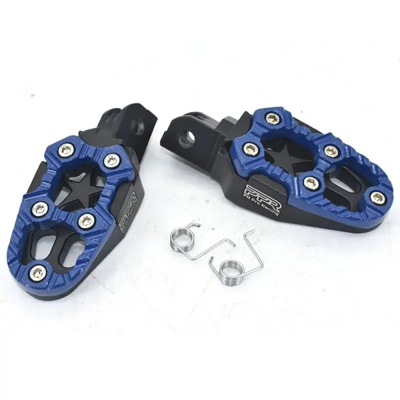 Cale pied moto universel - Bleu