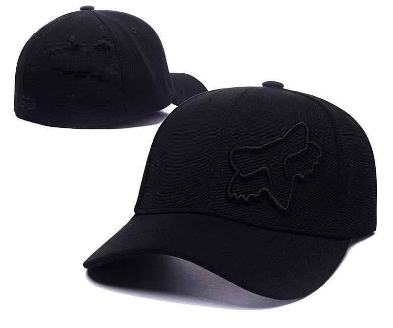 Casquette noire Fox
