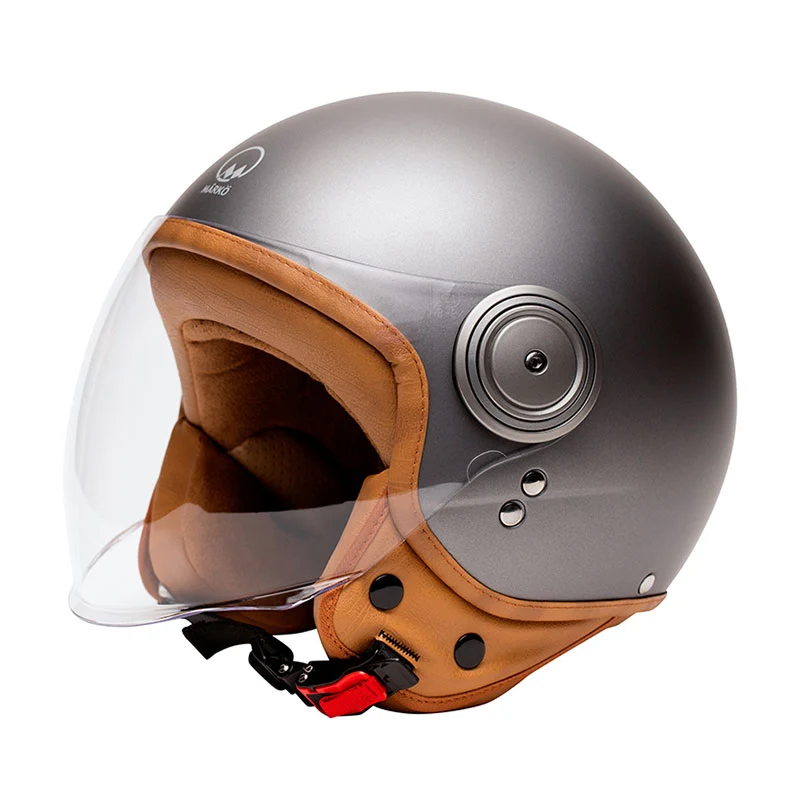 Casque Demi-Jet ELEMENTS Titanium mat | Mârkö