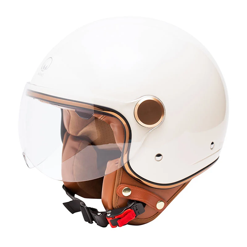 Casque Demi-Jet GRASSE Crème | Mârkö