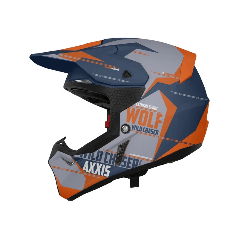 AXXIS MX803B WOLF S CHASER C4 CASCO DE MOTO MATE