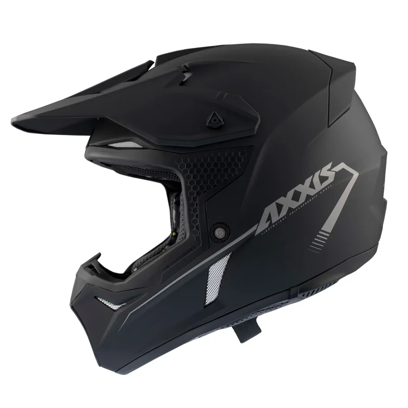 AXXIS MX803B WOLF S SOLID A1 CASCO DE MOTO MATE