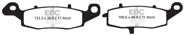 EBC V-Pad Brake Pad (207586)