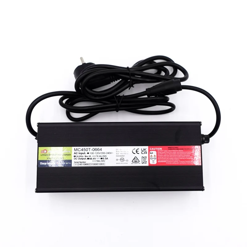 Chargeur rapide Dualtron 60V 6,5A LP-16