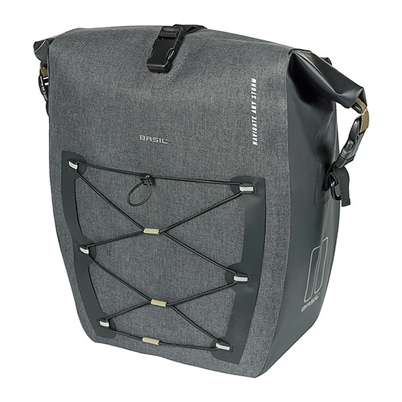 Sacoche vélo Basil Navigator Storm L MIK Hooks 31 L