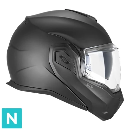 CGM 515A VERSO MONO CASCO DE MOTO NEGRO OPACO