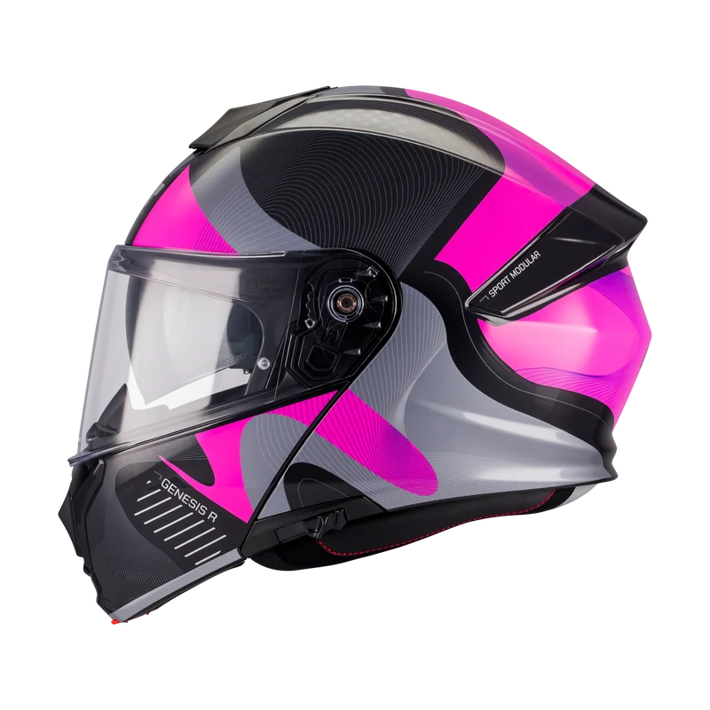 MT MODULAR GENESIS R SV LANCER MODULAR CASCO DE MOTO B8 BRILLO