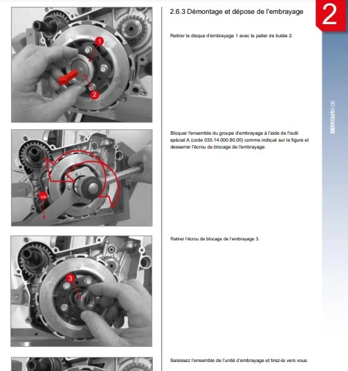 manuel d'atelier Beta 125 200 2025