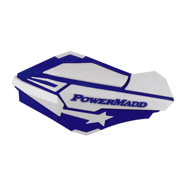 Powermadd Sentinel Handguard, Blue/White (201822)