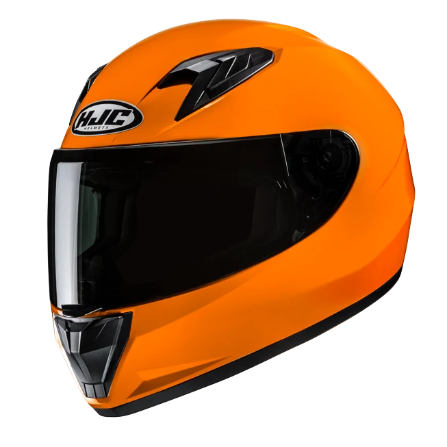 HJC Y10 SOLID UNI CASCO DE MOTO NINOS ATARDECER NARANJA