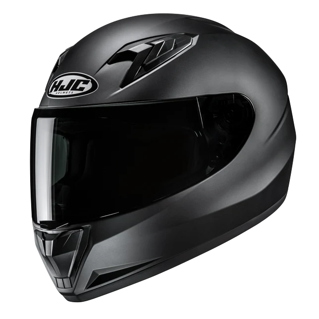 HJC Y10 SOLID UNI CASCO DE MOTO NINOS NEGRO SEMI PLANO