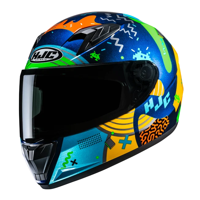 HJC Y10 MIKA MC23 CASCO DE MOTO NINOS