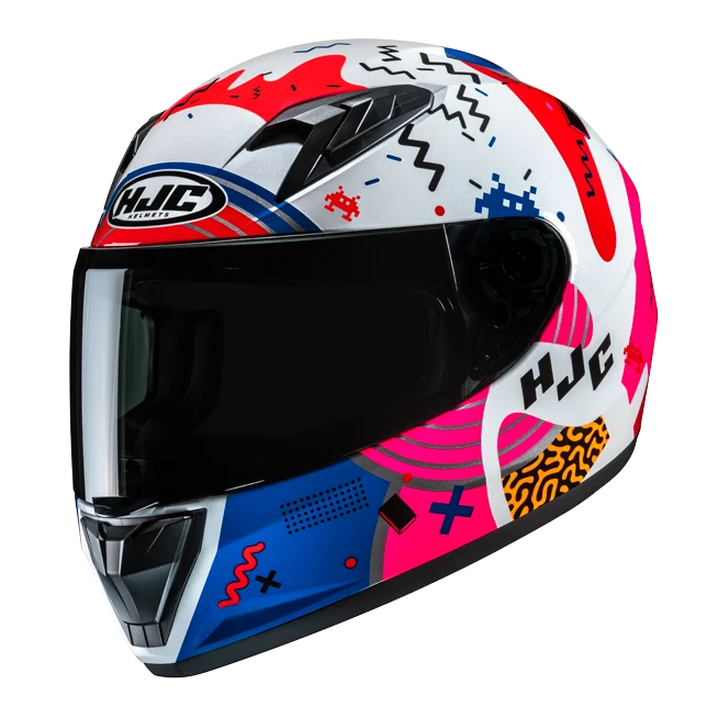 HJC Y10 MIKA MC28 CASCO DE MOTO NINOS