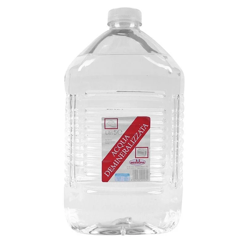EAU DISTILLEE/DEMINERALISEE POUR BATTERIE (5L) -SELECTION P2R-