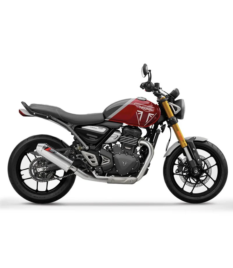 Scarico per Speed 400 Triumph - Slip On - Zard