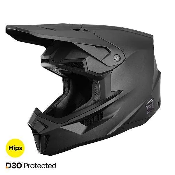 SHOT LITE SOLID CASCO DE MOTO NEGRO MATE