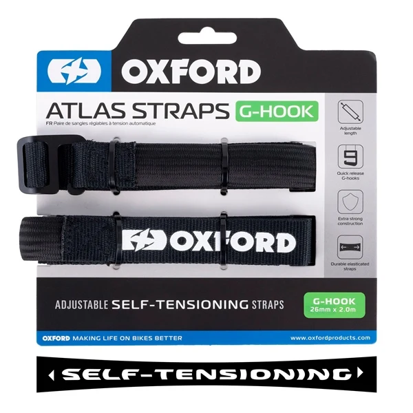 Oxford Products Atlas G-Hook Straps (470344)
