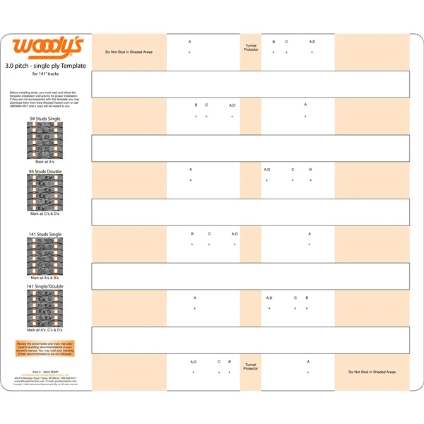 WOODYS 300S Template (463643)