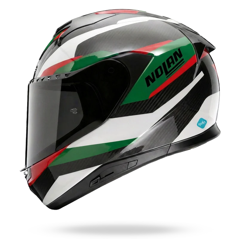X-904 ULTRA CARBON CALIBRO QUIN Argento / Verde / Rosso