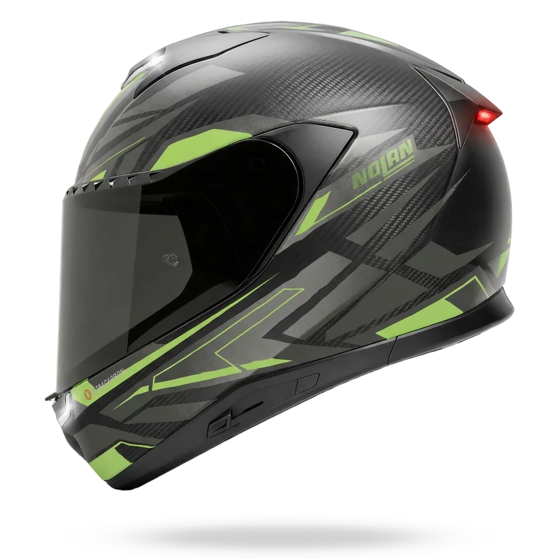 X-904 ULTRA CARBON ROMBO I-ESS Antracite / Verde impulso