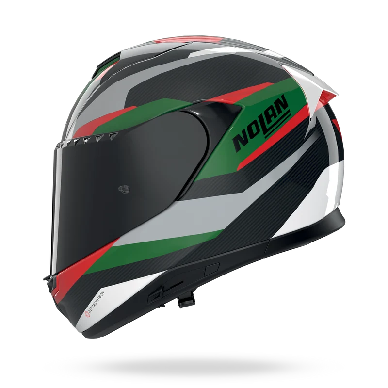 X-904 ULTRA CARBON CALIBRO Argento / Verde / Rosso