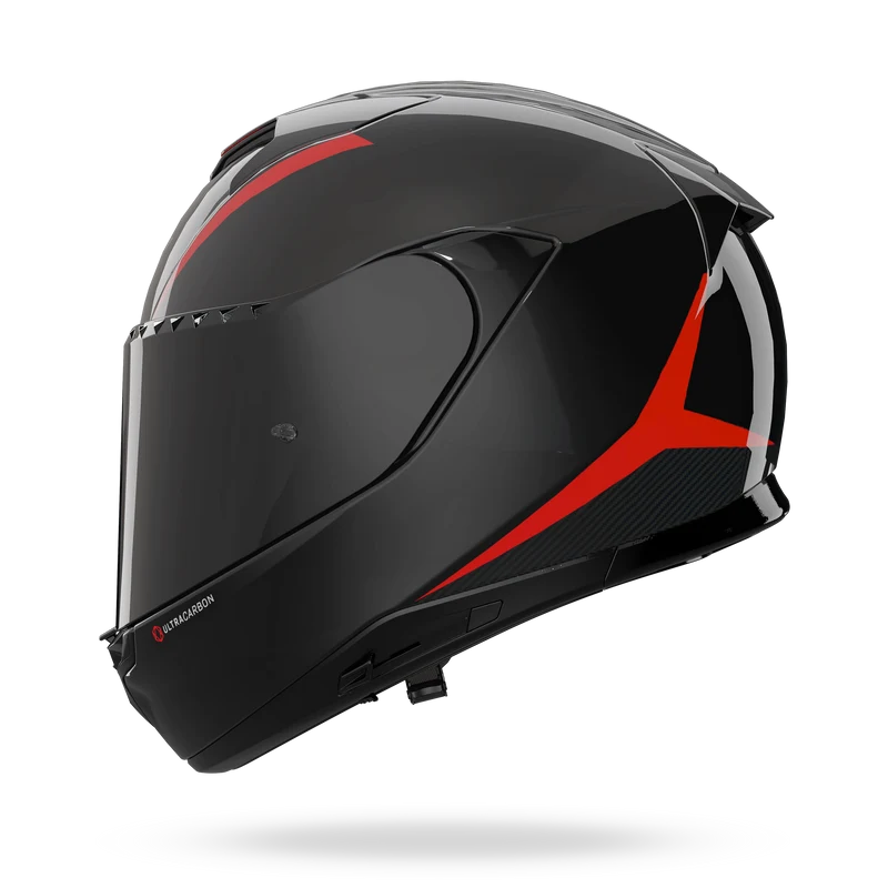 X-904 ULTRA CARBON EMBLEMA Nero / Rosso