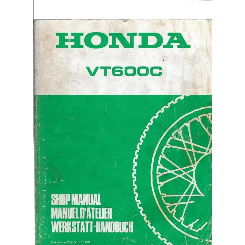 Manuel d'atelier Honda VT 600 Shadow
