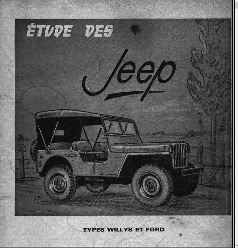 Manuels d'atelier Jeep Willy's Ford Hotchkiss