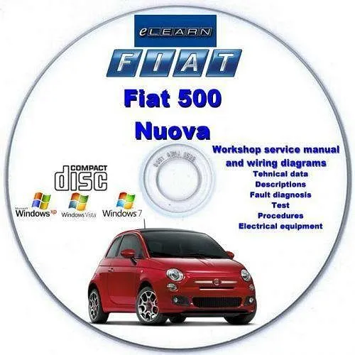 Manuel d'atelier fiat 500 2007