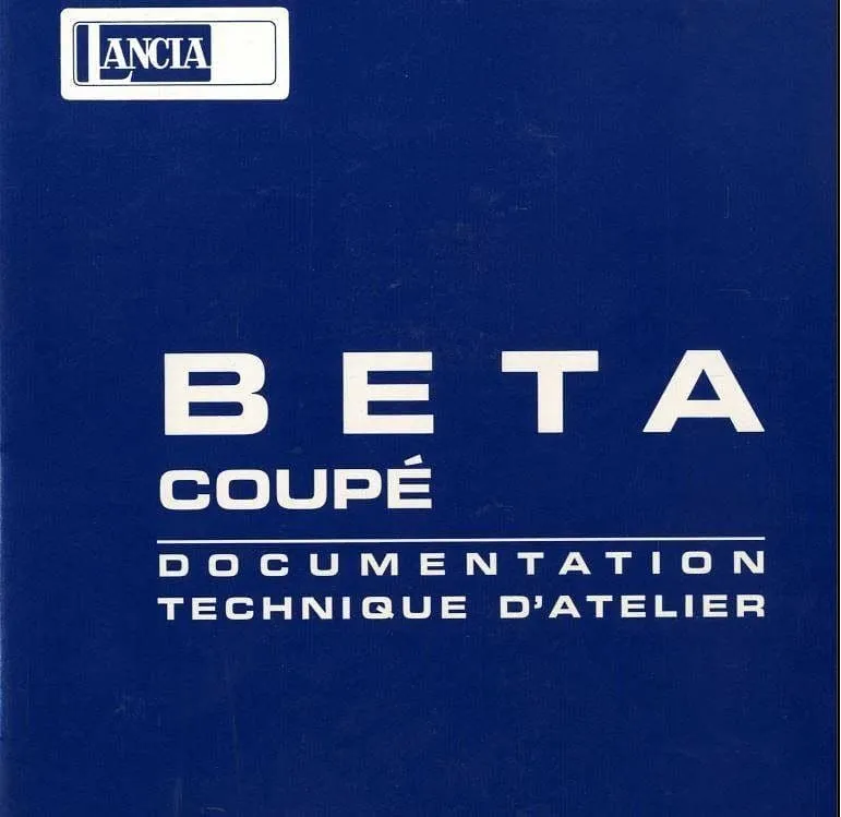 Manuels d'atelier Lancia Beta