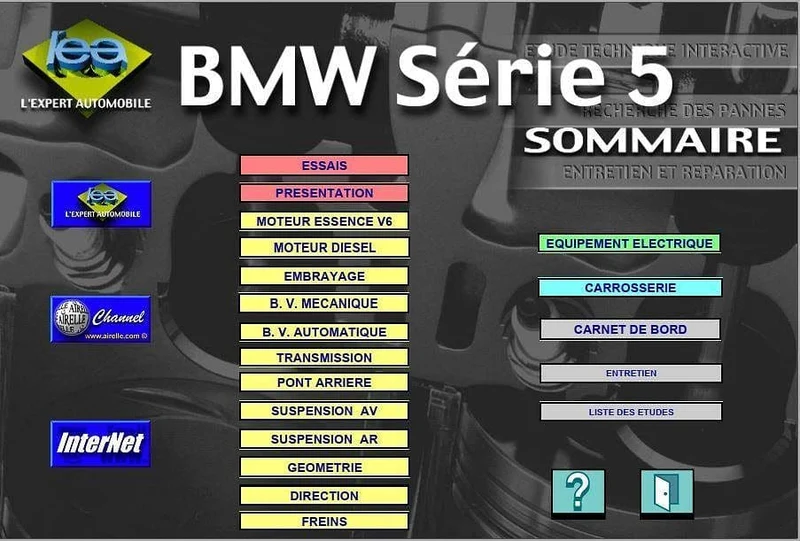 Revue technique BMW série 5 E39