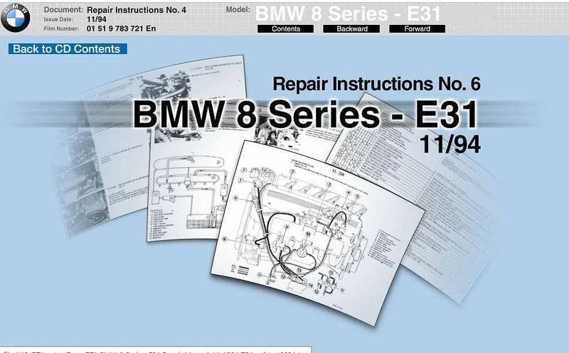 manuels d'atelier BMW