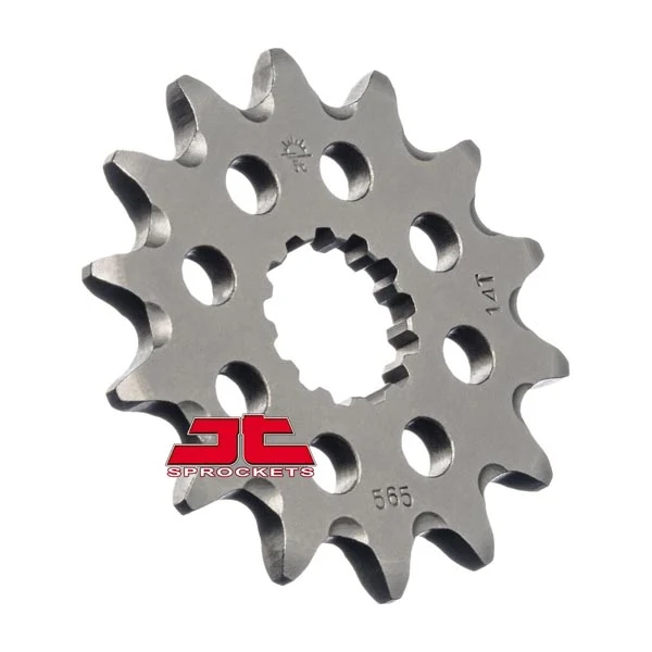 JT 565 Self-Cleaning Steel Front Sprocket (JTF565.14SC)