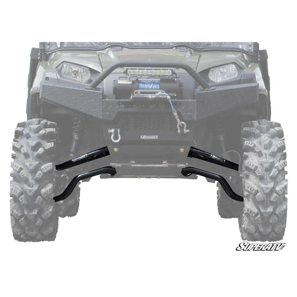 SuperATV High Clearance Forward Offset A-Arms w/ Keller Perf. Ball Joints (AA-P-RAN-09XP-HCBK02)