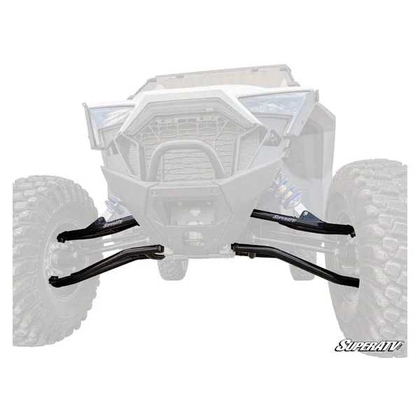 SuperATV High Clearance Forward A-Arms w/ Keller Perf. Ball Joints (AA-P-PROXP-1.5-BK-02)