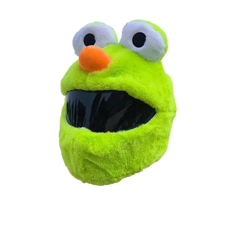 Couvre Casque Moto - Grenouille verte
