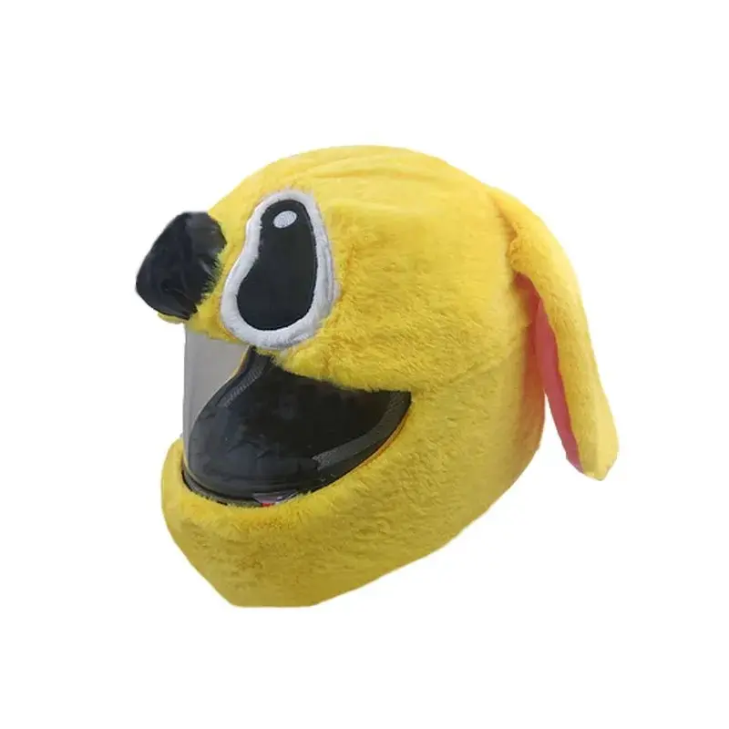 Couvre Casque Moto - Stitch Jaune