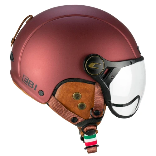 CGM 801V JET EBI VINTAGE Abierto Casco Satén Burdeos