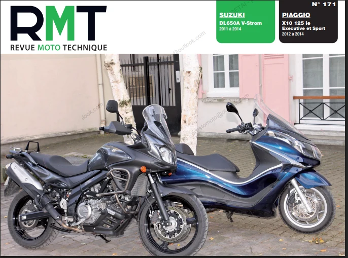 Manuel de réparation Suzuki 650 Vstorm 2011