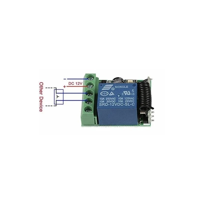 Boitier multifonctions 12v avec Télécommande