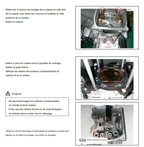 Manuel d'atelier quad Daelim ET 300 français