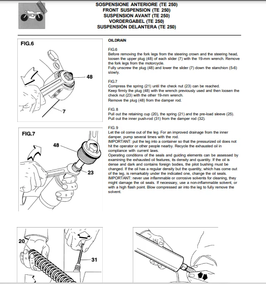 Manuel d'atelier Husqvarna 250 450 510 2007