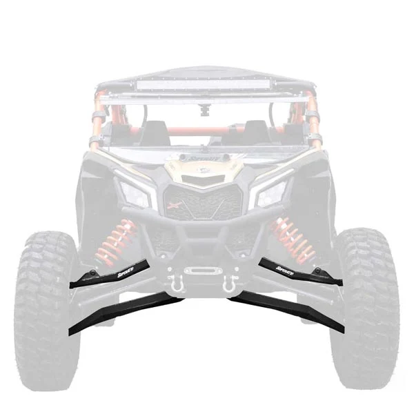 SuperATV High-Clearance Boxed Front A-Arms w/ Super Duty Ball Joints (AACAX3RS001BXBSD02)