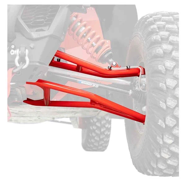 SuperATV High-Clearance 2" Forward Offset A-Arms w/ Std. Duty Ball Joints (AA-CA-X372OHC-BK-14)