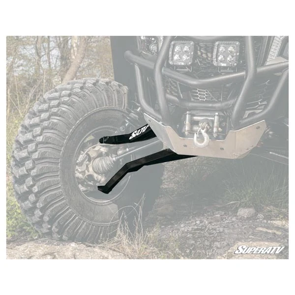 SuperATV Sidewinder A-Arms - Black w/ Standard Duty Ball Joints (AA-CA-X3-1.5-WC-BS02)